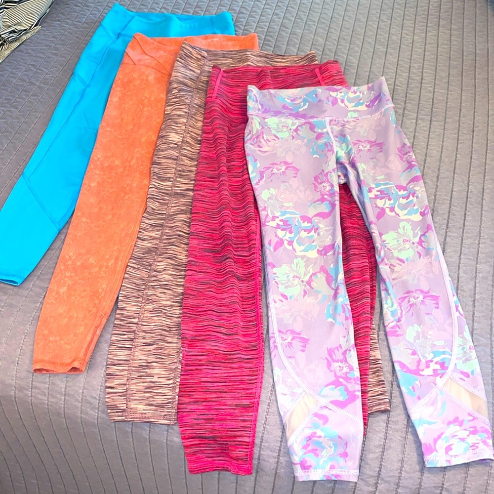 Lot of girls all in motion leggings size M